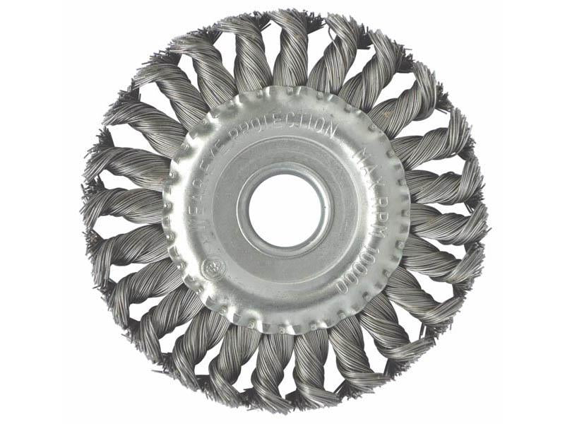 แปรงลวดกลม แบบเปีย No.KT-83 STAR steel wire circular brush twist knot No. KT-83 No.KT-83-ABLETOOLThailand.Com - บริษัท เอเบิลทูล จำกัด