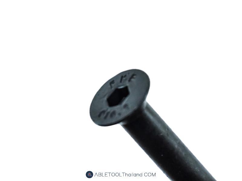 สกรูหัวจมดำเตเปอร์ดำ Socket countersunk(flat) head cap screw (12.9) เกลียวมิล-ABLETOOLThailand.Com - บริษัท เอเบิลทูล จำกัด