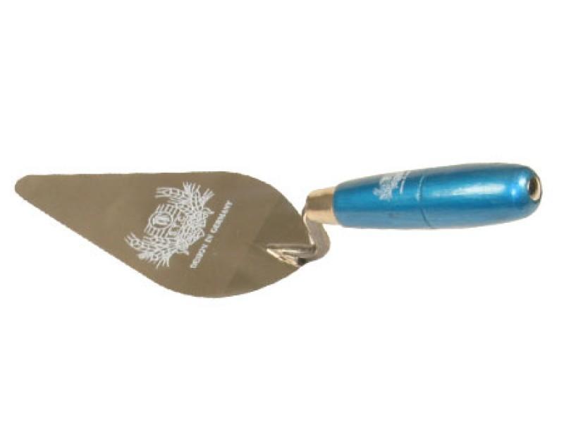 เกียงแหลมก่ออิฐ STL ตรา King Eagle ด้ามสีฟ้า Stainless Steel Bricklaying Trowel - KING EAGLE-ABLETOOLThailand.Com - บริษัท เอเบิลทูล จำกัด