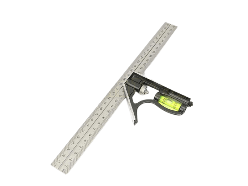Stainless steel measuring ruler