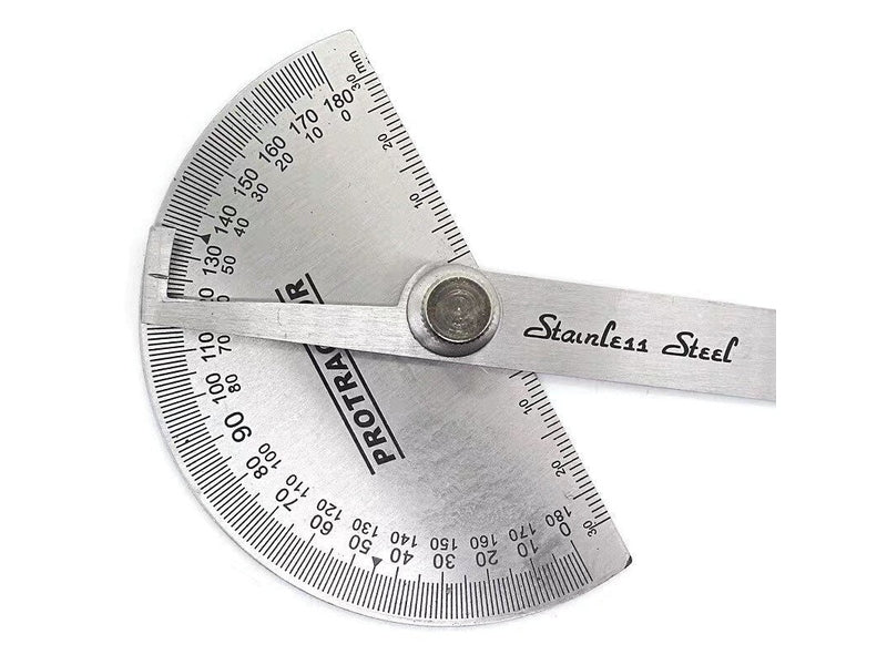 Stainless steel protractor