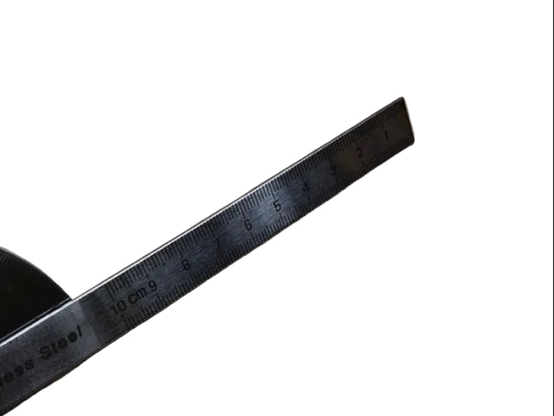 Stainless steel protractor