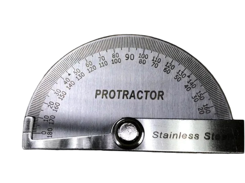 Stainless steel protractor