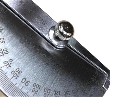Stainless steel protractor