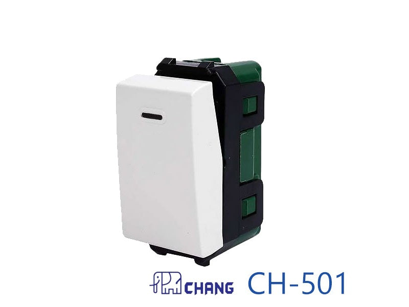 Switches, plugs, covers Chang-brand