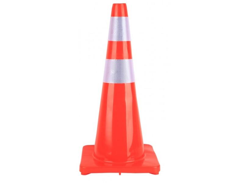 กรวยจราจรสีส้ม รุ่นสะท้อนแสง Traffic Cone-ABLETOOLThailand.Com - บริษัท เอเบิลทูล จำกัด