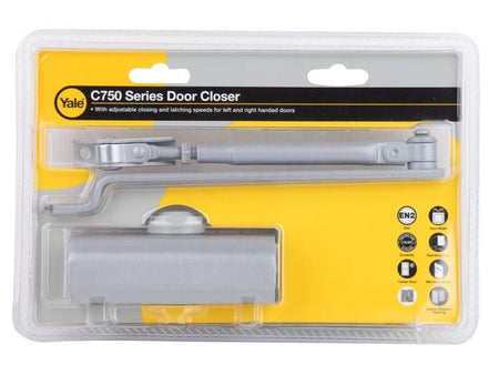 โช้คอัพประตู ตรา YALE #VC752(750) ค้างไม่ได้ VC752(750) Door Closer - YALE-ABLETOOLThailand.Com - บริษัท เอเบิลทูล จำกัด