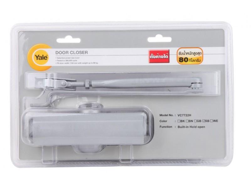 โช้คอัพประตู ตรา YALE #VC7722HO-SB VC7722 HO-SB Door Closer - YALE-ABLETOOLThailand.Com - บริษัท เอเบิลทูล จำกัด