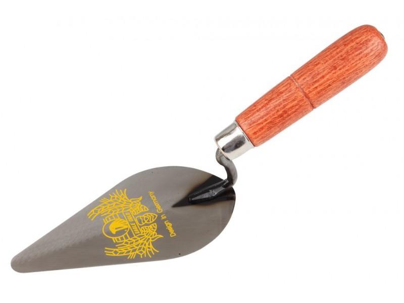 เกียงแหลมก่ออิฐ ตรา นกทอง ด้ามไม้แดง Wood Handle Bricklaying Trowel - KING EAGLE-ABLETOOLThailand.Com - บริษัท เอเบิลทูล จำกัด