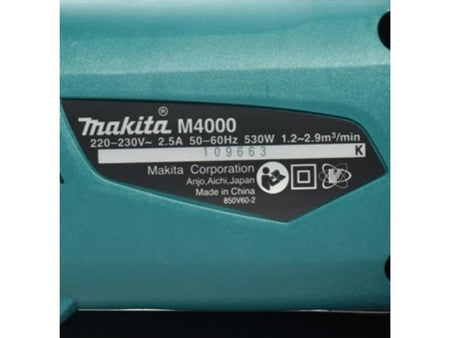 เครื่องเป่าลม MAKITA รุ่น M4000B กำลังไฟฟ้า 530 W.-ABLETOOLThailand.Com - บริษัท เอเบิลทูล จำกัด