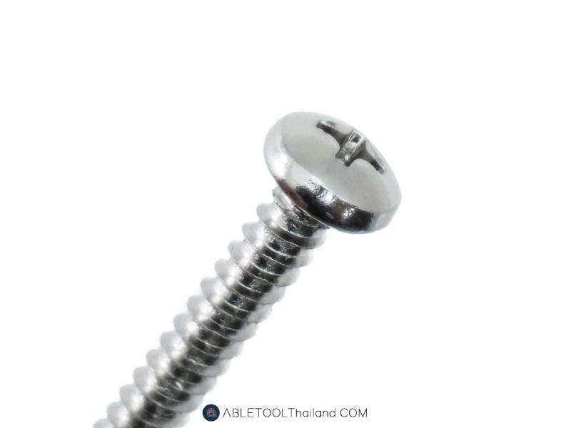 สกรูเกลียวเหล็ก #P และ #F แบบกล่อง Cross Pan Head and Flat Self Tapping Screw-ABLETOOLThailand.Com - บริษัท เอเบิลทูล จำกัด