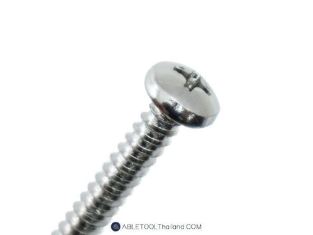 สกรูเกลียวเหล็ก #P และ #F แบบกล่อง Cross Pan Head and Flat Self Tapping Screw-ABLETOOLThailand.Com - บริษัท เอเบิลทูล จำกัด