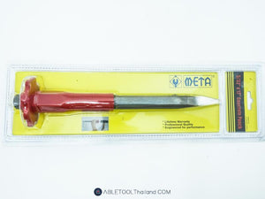 เหล็กสกัด (ปากแหลม) หุ้มยาง META META chisel with rubber 12"-ABLETOOLThailand.Com - บริษัท เอเบิลทูล จำกัด