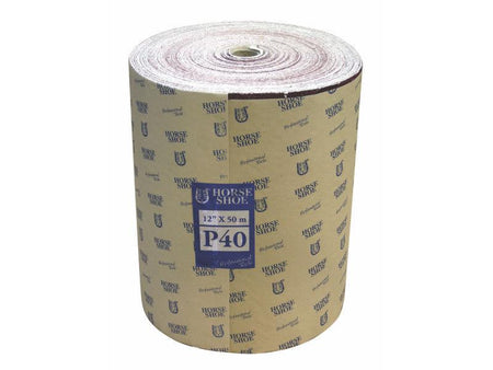 กระดาษทรายแดงม้วนแบ่งขาย เป็นเมตร HORSE SHOE HORSE SHOE Sand Paper Roll-ABLETOOLThailand.Com - บริษัท เอเบิลทูล จำกัด