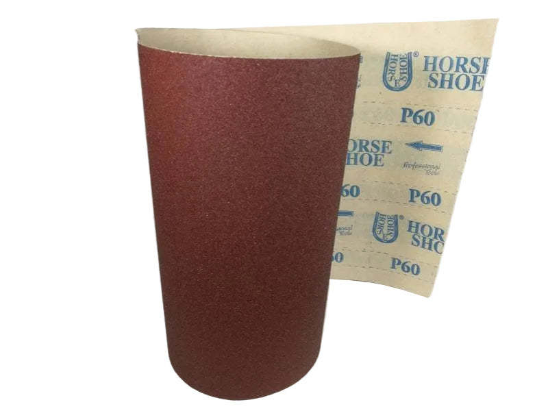 กระดาษทรายแดงม้วนแบ่งขาย เป็นเมตร HORSE SHOE HORSE SHOE Sand Paper Roll-ABLETOOLThailand.Com - บริษัท เอเบิลทูล จำกัด