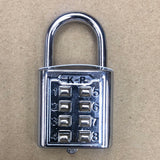 กุญแจตั้งรหัส ขนาด 8 ตัวเลข ” K.P.” KP Combination Padlock