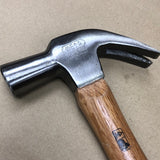 ค้อนหงอนด้ามไม้ META META nail claw hammer with wooden handle  27mm.