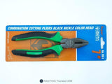 คีมปากจิ้งจกหัวคีมชุบดำ (No.98-1) META META combination pliers 7"-ABLETOOLThailand.Com - บริษัท เอเบิลทูล จำกัด