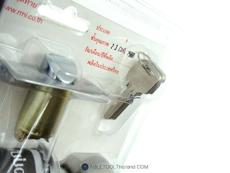 ลูกบิดประตู แบบ master key ตรา RMI 115-MK (sr) ห้องนอน ด้าน ฝาเล็ก 5ลป (ซิล) Lockset - RMI 115-MK (sr)-ABLETOOLThailand.Com - บริษัท เอเบิลทูล จำกัด