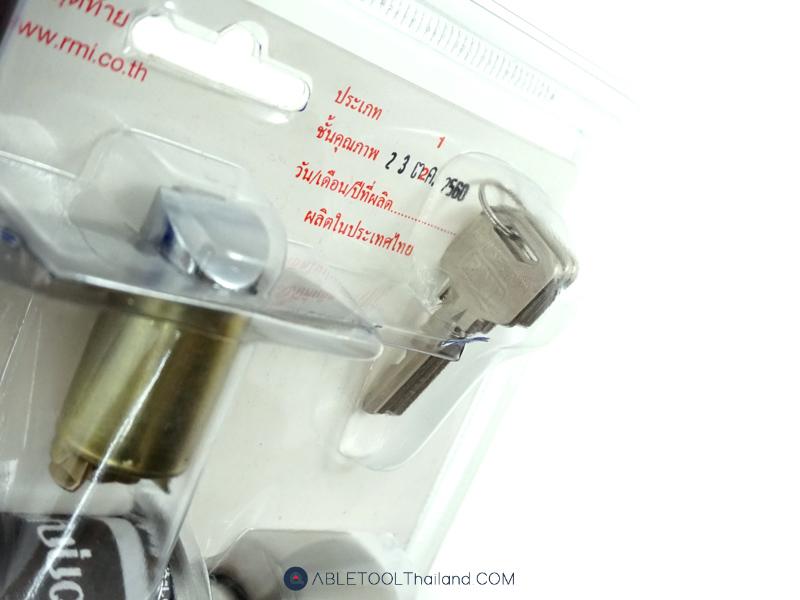 ลูกบิดประตู แบบ master key ตรา RMI 115-MK (sr) ห้องนอน ด้าน ฝาเล็ก 5ลป (ซิล) Lockset - RMI 115-MK (sr)-ABLETOOLThailand.Com - บริษัท เอเบิลทูล จำกัด