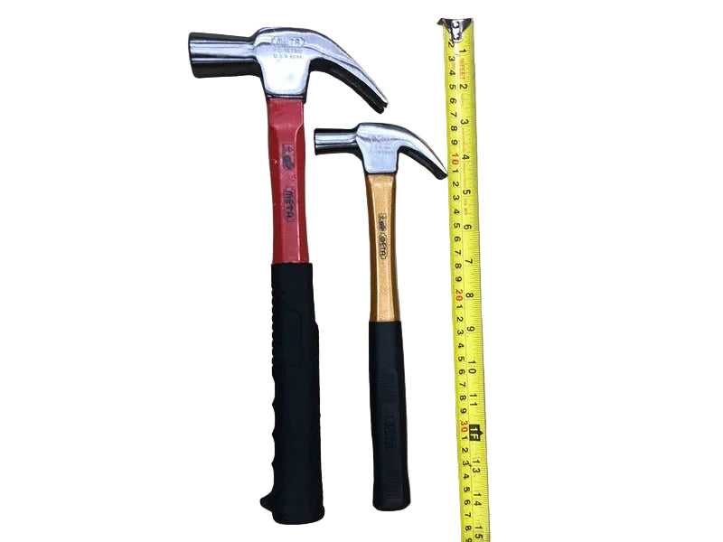 ค้อนหงอนถอนตะปู (ไฟเบอร์) 18mm , 27mm. META META nail claw hammer-ABLETOOLThailand.Com - บริษัท เอเบิลทูล จำกัด