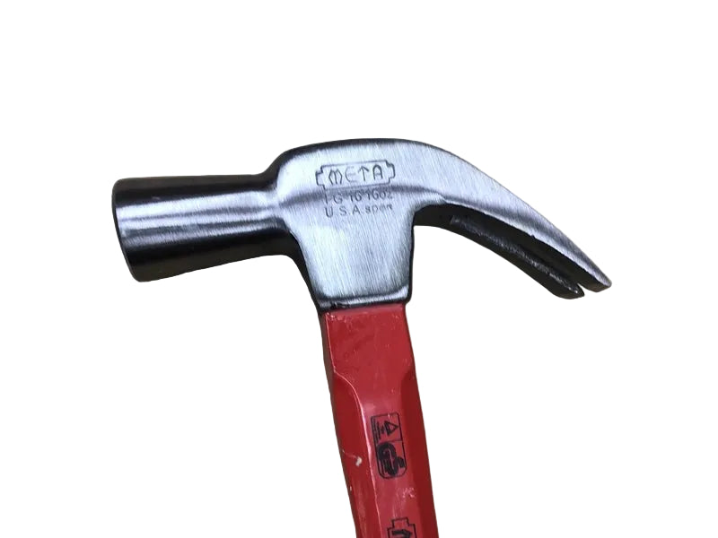 ค้อนหงอนถอนตะปู (ไฟเบอร์) 18mm , 27mm. META META nail claw hammer-ABLETOOLThailand.Com - บริษัท เอเบิลทูล จำกัด