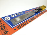 สิ่วลบเหลี่ยมด้ามไฟเบอร์ META META wood chisel with fiberglass handle-ABLETOOLThailand.Com - บริษัท เอเบิลทูล จำกัด