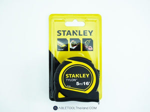 STANLEY ตลับเมตร รุ่นหุ้มยาง (สีดำ/เหลือง) Stanley measuring tape-ABLETOOLThailand.Com - บริษัท เอเบิลทูล จำกัด