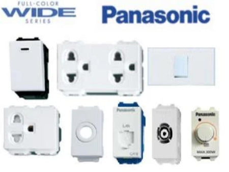สวิตช์ ปลั๊ก ฝาปิด PANASONIC พานาโซนิค Wide-ABLETOOLThailand.Com - บริษัท เอเบิลทูล จำกัด