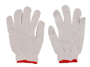 ถุงมือผ้า ขอบแดง Red Rim Cotton Gloves ราคาขายเป็นราคาต่อคู่-ABLETOOLThailand.Com - บริษัท เอเบิลทูล จำกัด